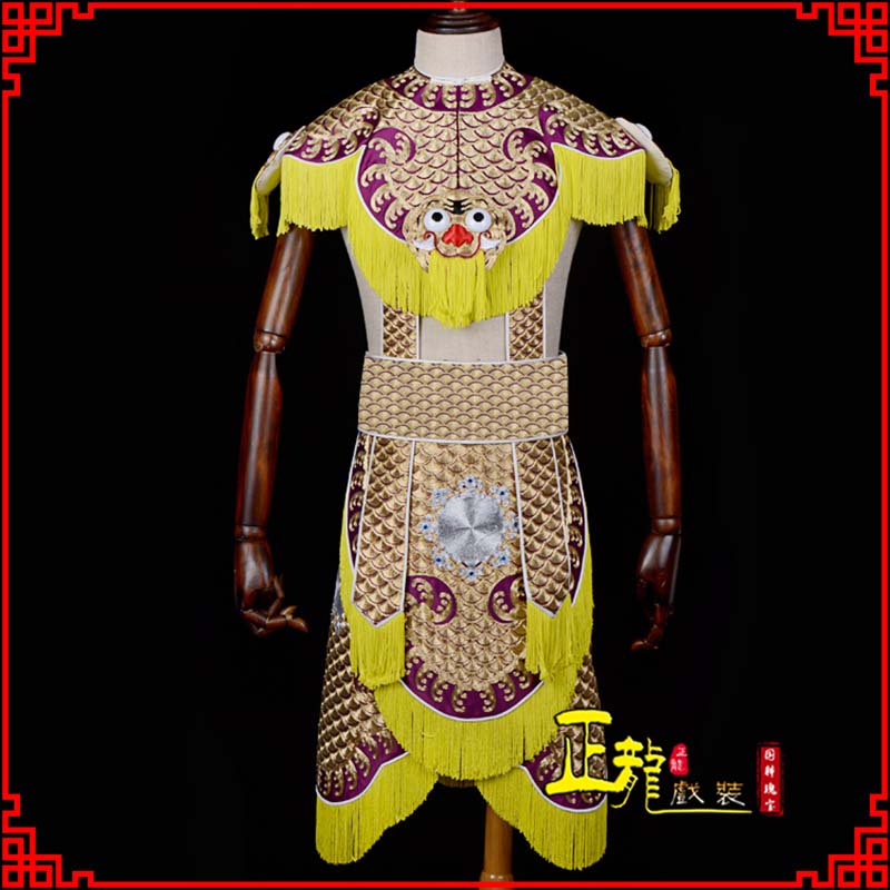 博乐武将士兵云肩鱼鳞侉子